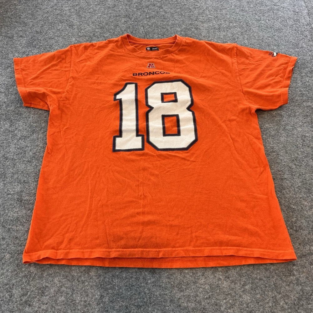 Denver Broncos Peyton Manning Shirt Size XL
